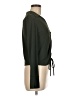 Zara 100% Polyester Green Long Sleeve Blouse Size M - photo 4