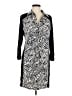 BCBGMAXAZRIA Graphic Black Casual Dress Size M - photo 1
