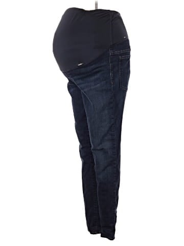 Madewell Maternity Over-the-Belly Skinny Jeans in Hayes Wash (view 1)