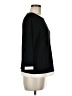 Talbots Color Block Solid Black 3/4 Sleeve Top Size M - photo 4