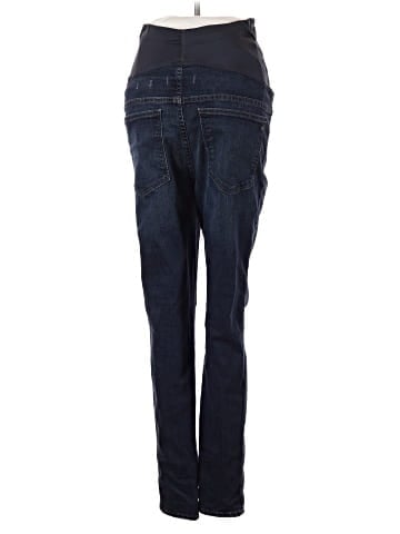 Madewell Maternity Over-the-Belly Skinny Jeans in Hayes Wash (view 2)