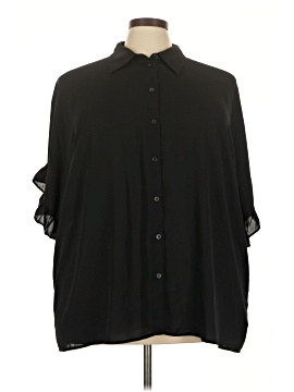 Michael Michael Kors 3/4 Sleeve Button Down Shirt