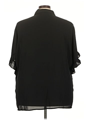 MICHAEL Michael Kors 3/4 Sleeve Button-Down Shirt (view 2)