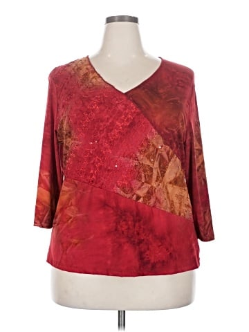 Only Nine 3/4 Sleeve Blouse (view 1)