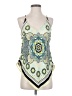 Heart Soul 100% Polyester Yellow Sleeveless Top Size S - photo 1