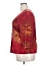 Only Nine Red 3/4 Sleeve Blouse Size 2X - photo 5
