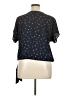 Unbranded Black Short Sleeve Blouse Size 1X - photo 2