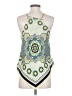 Heart Soul 100% Polyester Yellow Sleeveless Top Size S - photo 2