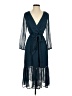 Point Sur Blue Cocktail Dress Size 2 - photo 1