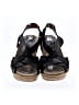 Earthies Black Wedges Size 9 1/2 - photo 2