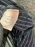 Madewell 100% Wool Stripes Blue Wool Pants Size M - photo 7