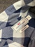 Vineyard Vines Performance 100% Polyester Checkered-gingham Blue Long Sleeve Blouse Size 4 - photo 7