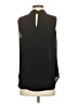 Ann Taylor 100% Polyester Black Sleeveless Blouse Size S - photo 2