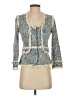 Rebecca Taylor Tweed Blue Blazer Size 2 - photo 1