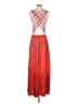 Unbranded 100% Polyester Red Cocktail Dress Size S - photo 2