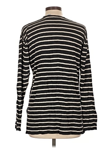 Chaus Long Sleeve Silk Top (view 2)