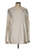 Joie Ivory Long Sleeve Blouse Size L - photo 1