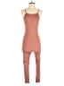 FP Movement Solid Brown Jumpsuit Size S - photo 1