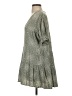 AE STUDIO 100% Viscose Stars Gray Casual Dress Size S - photo 5