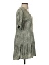 AE STUDIO 100% Viscose Stars Gray Casual Dress Size S - photo 4
