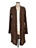 Tickled Teal Brown Cardigan Size M - photo 1