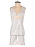 WeWoreWhat Stripes White Romper Size XS - photo 1