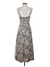 Lush Animal Print Silver Cocktail Dress Size S - photo 2