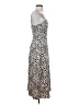 Lush Animal Print Silver Cocktail Dress Size S - photo 4