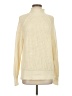 J.Crew 100% Cotton Solid Ivory Turtleneck Sweater Size S - photo 1
