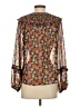 MNG Brown 3/4 Sleeve Blouse Size 2 - photo 2