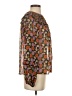 MNG Brown 3/4 Sleeve Blouse Size 2 - photo 4
