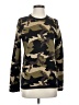 Michael Kors 100% Cotton Camo Green Black Sweatshirt Size S - photo 1