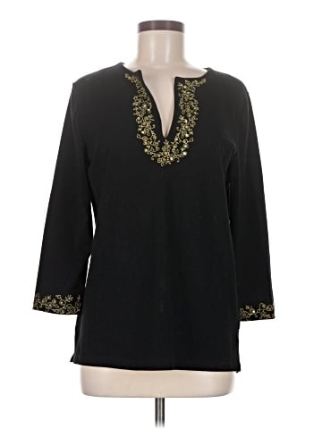 Jones New York Sport 3/4 Sleeve Blouse (view 1)