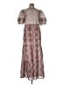 Boden Paisley Gray Casual Dress Size 12 - photo 1
