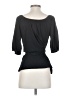 Theory Black 3/4 Sleeve Top Size 00 - photo 2