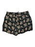 Torrid 100% Polyester Floral Black Shorts Size 2X Plus (2) - photo 2