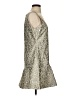 BCBGMAXAZRIA Metallic Silver Cocktail Dress Size S - photo 4