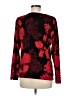 Chico's Floral Red Pullover Sweater Size Med (1) - photo 2
