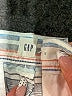 Gap 100% Cotton Stripes Ivory Shorts Size 10 - photo 3