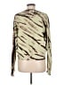 Proenza Schouler 100% Cotton Tie-dye Green Pullover Sweater Size M - photo 2