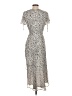 Lulus 100% Polyester Animal Print Ivory Cocktail Dress Size S - photo 2