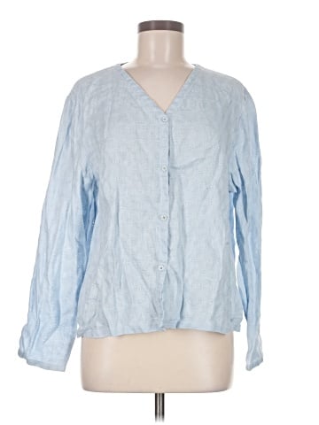 Eileen Fisher Long Sleeve Blouse (view 1)