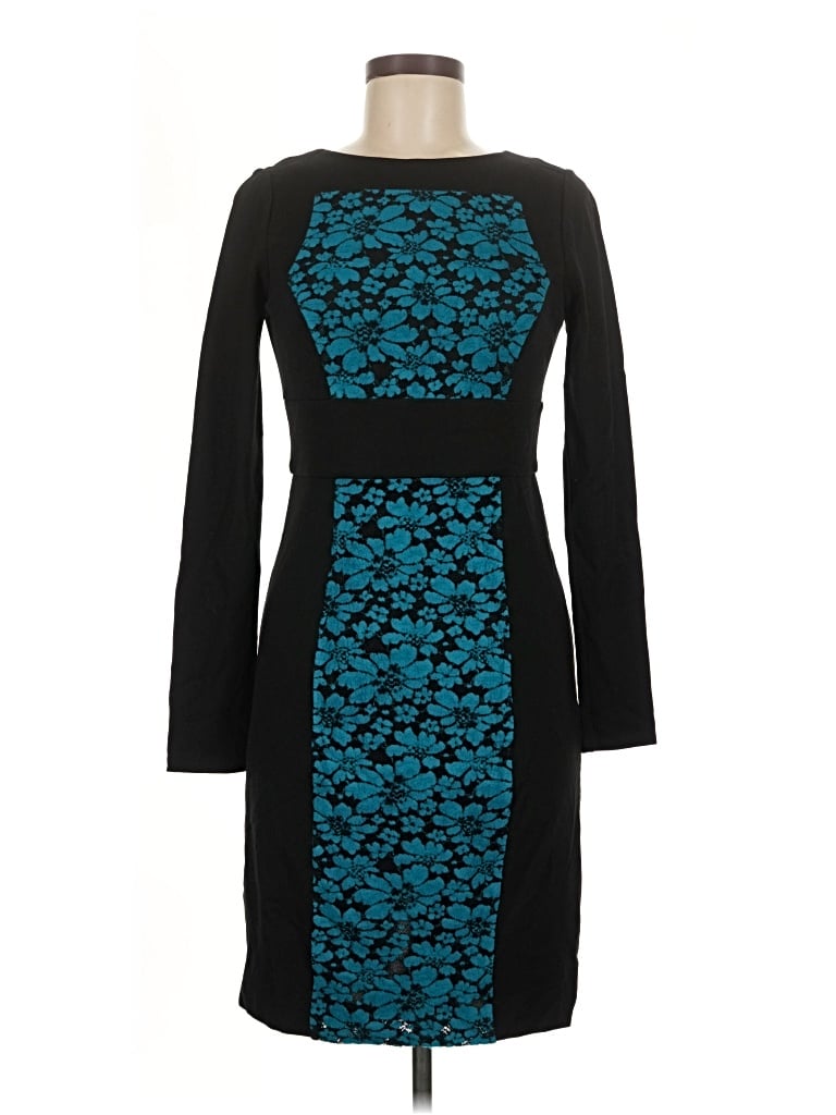 Pre-owned Plenty By Tracy Reese Cocktail Dress In Teal