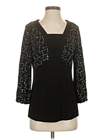 Citiknits 3/4 Sleeve Top (view 1)