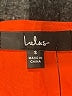 Lulus 100% Polyester Solid Orange Romper Size S - photo 4