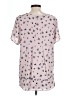 Pleione 100% Polyester Pink Short Sleeve Blouse Size L - photo 2