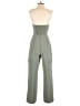 Wilfred 100% Polyester Solid Green Jumpsuit Size 2 - photo 2