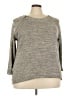 Always Indigo Gray Pullover Sweater Size 3X - photo 1