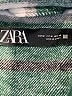 Zara Plaid Green Coat Size M - photo 6