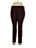 Roz & Ali Solid Burgundy Active Pants Size XL - photo 1